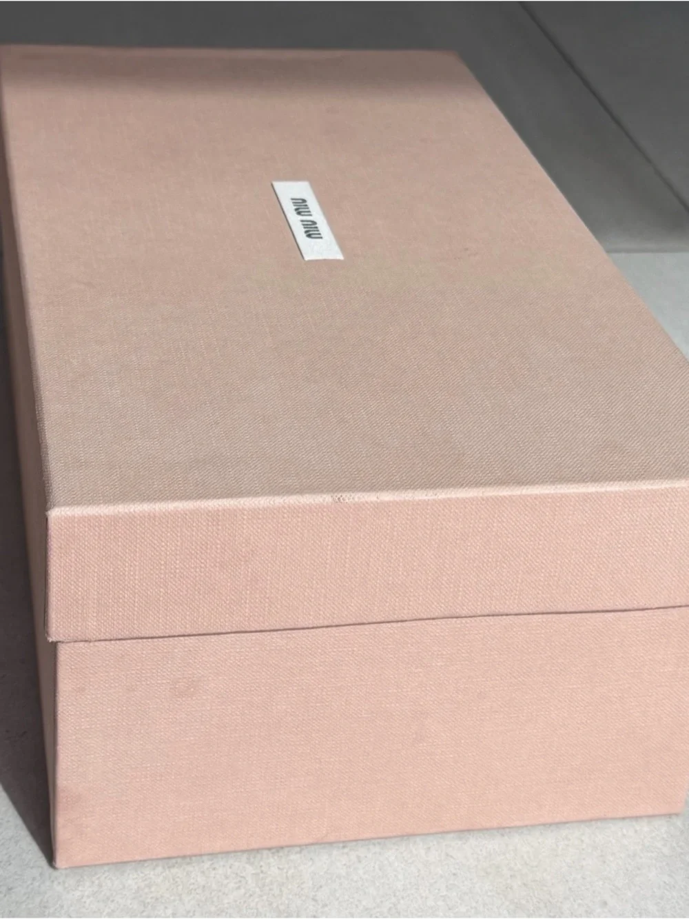 Miu Miu Pink Gift Set Shoe Box Dust Bags Ribbon Shopping Bag Authentic Designer - Picture 11 of 16